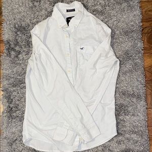 4 for $12 White hollister button down